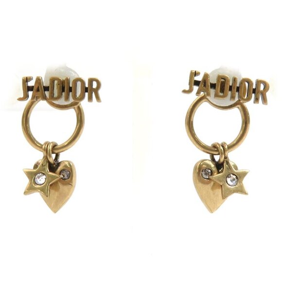 Christian Dior Earrings Size 2.5 J'a